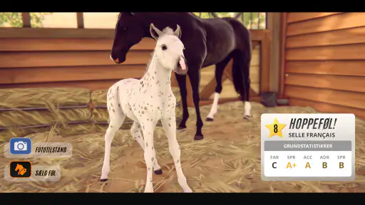 Rival Stars Hestevæddeløb screenshot