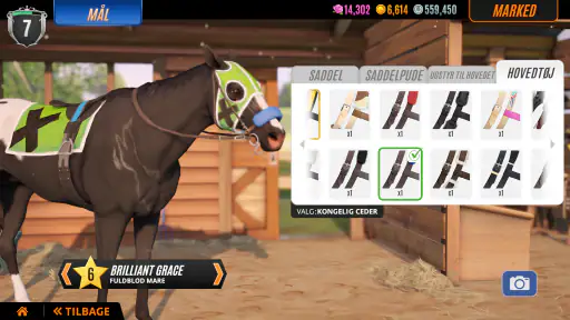 Rival Stars Hestevæddeløb screenshot