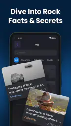 RockIn Mineralidentifikation screenshot