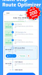 Route Planner, Delivery, MyWay screenshot