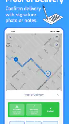 Route Planner, Delivery, MyWay screenshot