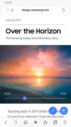 Samsung Internet Browser screenshot