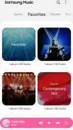 Samsung Music screenshot
