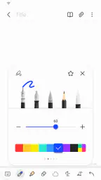 Samsung Notes screenshot