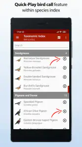 Sasol eBirds Southern Africa screenshot