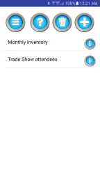 Scan to Spreadsheet screenshot