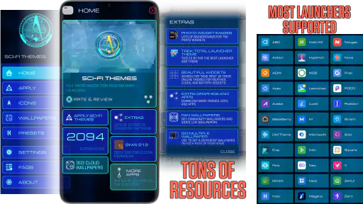 Sci-Fi Themes screenshot