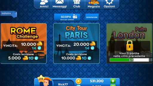 Scopa Online - Gioco di Carte screenshot