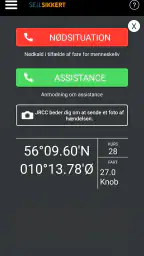 SejlSikkert Alarm screenshot