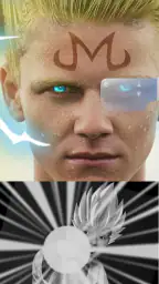 SelfComic: Super Saiyan Photo screenshot