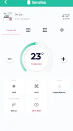 Sensibo screenshot