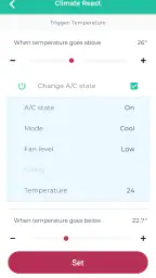 Sensibo screenshot