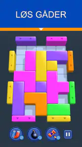 Shape Escape: Blokpuslespil screenshot