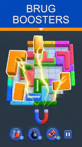 Shape Escape: Blokpuslespil screenshot