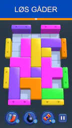 Shape Escape: Blokpuslespil screenshot