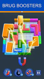 Shape Escape: Blokpuslespil screenshot