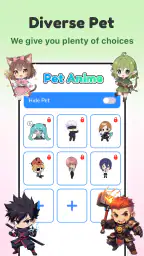Shimeji anime: Pet On Screen screenshot