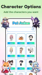 Shimeji anime: Pet On Screen screenshot