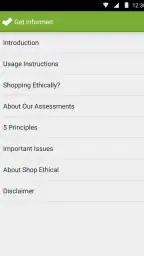 Shop Ethical! screenshot