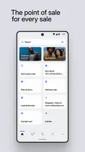 Shopify Point of Sale (POS) screenshot