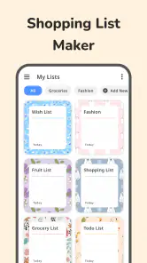 Shopping List & Calculator screenshot