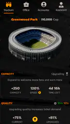 Sidelines Football Manager screenshot