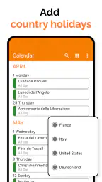 Simpel kalender screenshot