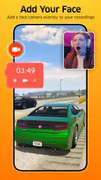 Skærmoptager-app screenshot