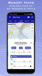 Ski Tracks Lite & GPS Maps screenshot