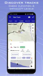Ski Tracks Lite & GPS Maps screenshot
