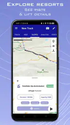 Ski Tracks Lite & GPS Maps screenshot