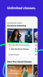 Skillshare Online Klasser screenshot