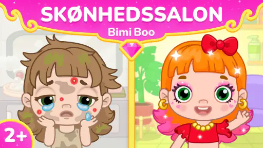 Skønhedssalon-spil for børn 2+ screenshot