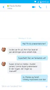 Skype for Business for Android screenshot