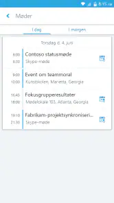 Skype for Business for Android screenshot