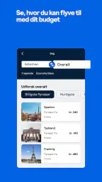 Skyscanner Flyrejser Hoteller screenshot