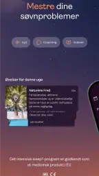 sleep²: søvnmonitor og analyse screenshot