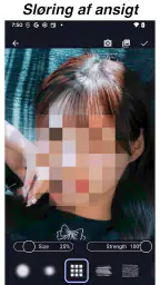 Sløring af Fotos & Mosaik screenshot