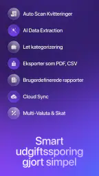 Smart Receipts: Scan Udgifter screenshot