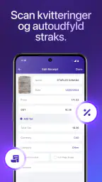Smart Receipts: Scan Udgifter screenshot