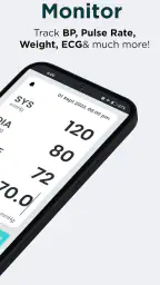 SmartBP blodtryksmåler screenshot
