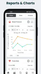 SmartBP blodtryksmåler screenshot