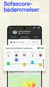 Sofascore: Live resultater screenshot