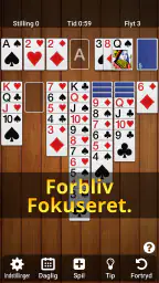 Solitaire Dansk screenshot