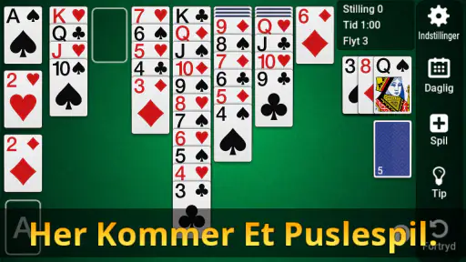 Solitaire Dansk screenshot