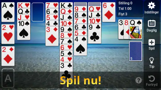 Solitaire Dansk screenshot