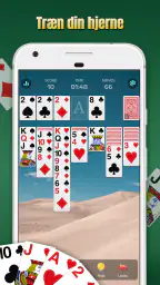 Solitaire kortspil screenshot