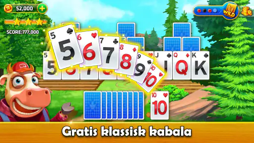 Solitaire Tripeaks - gårdtur screenshot