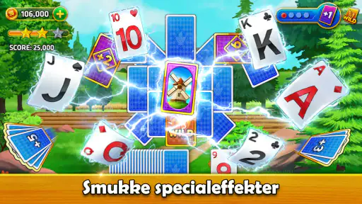 Solitaire Tripeaks - gårdtur screenshot