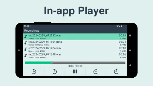 Sound Recorder Pro screenshot